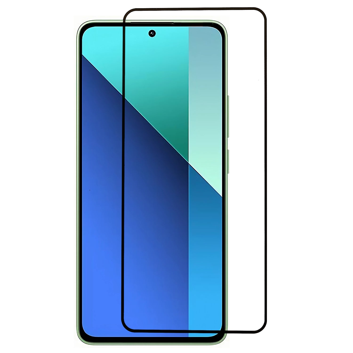 For Xiaomi Redmi Note 13 4G / Note 13 Pro 4G / Poco M6 Pro 4G Tempered Glass Screen Protector Full Glue Silk Printing Film For Xiaomi Redmi Note 13 4G / Note 13 Pro 4G / Poco M6 Pro 4G Tempered Glass Screen Protector Full Glue Silk Printing Film